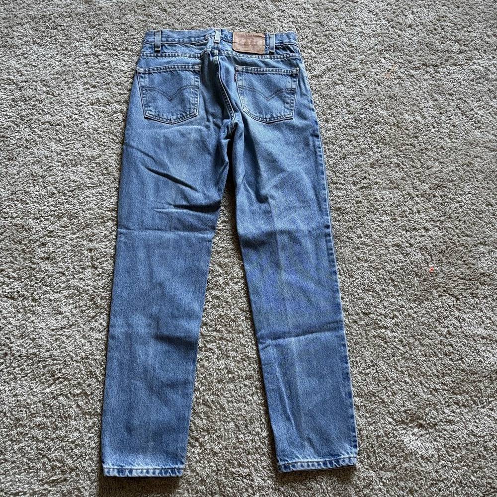 Vintage Levi's 512 Slim Fit Tapered Leg‎ 30x29 Normal Wash Faded